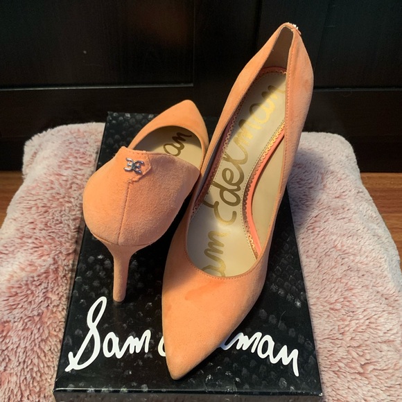 Hazel,melon suede - Picture 4 of 7